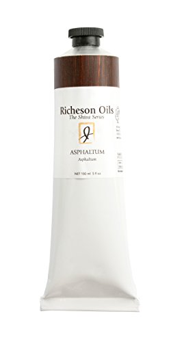 Jack Richeson 125055 Artist Oil Color, Asphaltum, 5 oz