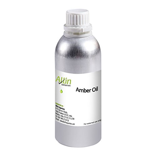 Allin Exporters Amber Oil - 100% Pure, Natural & Undiluted - 1000 ML
