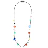 Glowmaker Light Up LED Christmas Holiday Mini Bulb Necklace