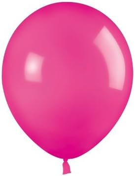 12 Bright Fuchsia HOT PINK 11" Birthday Party Baby Shower Wedding Latex Balloons