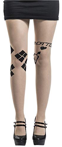 DC COMICS Suicide Squad Harley Quinn Suit Up Tights
