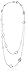 Kenneth Cole New York Silver-Tone Circle Long Illusion Necklace