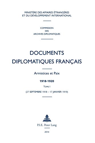 Documents diplomatiques français