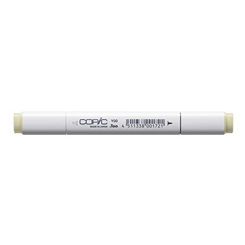 Copic Marker with Replaceable Nib, Y00-Copic, Barium Yellow, variabel