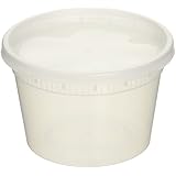 Reditainer Extreme Freeze Deli Food Containers with Lids, 16-Ounce, 36-Pack