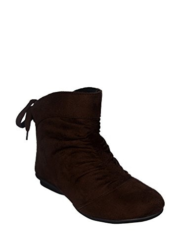 bruno manetti women brown suede leather boots
