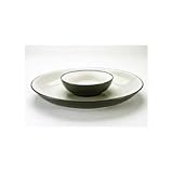 Noritake Colorwave Graphite 13-3/4-Inch Chip and Dip