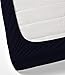 Pure Egyptian Queen Size Cotton Bed Sheets Set (Queen, 1000 Thread Count) Navy Bedding and Pillow Cases (4 Pc) – Egyptian Cotton Sheets Queen Size Bed- Sateen Sheets - 15” Queen Deep Pocket Sheets