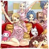 Anime pillow case caver Anime Fairy Tail Theme Custom Zippered Pillow Cases 18X18 Two Same Side for Bed And Sofa