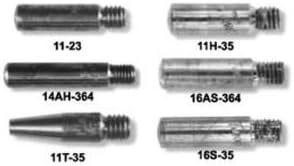 Tweco 1160-1102 16S-35 Contact Tip, Pack of 25