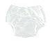 Haian Adult Incontinence Pull-on Plastic Pants Color Transparent White (X-large)