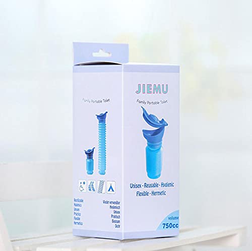 CNJUMP Auto Draagbare Urinoir 750ml Intrekbare Outdoor Reizen Camping Emergency Urinale Fles Geschikt voor Volwassenen… - Afbeelding 4