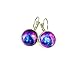 CHOP MALL European Blue Galaxy Time Stone Drop Earring(1 Pair)