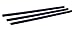 Tools4Boards PT002 PTEX Ski and Snowboard Base Repair Candle (3-Piece), Black , 8