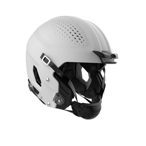 ZERO2 Helmet – No Facemask Attached, Large, Matte White