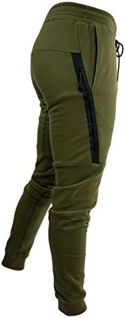 Tech Fleece Joggers by Onthec - Olive - Track Pants (XXL)