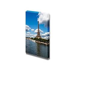Eiffel Tower and Seine River Under Blue Sky...