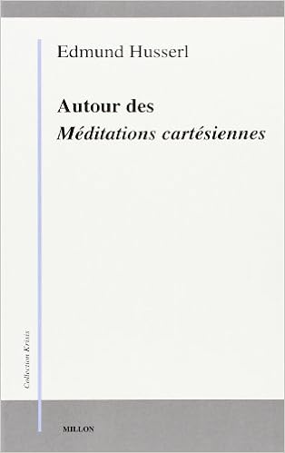 Amazon Fr Autour Des Meditations Cartesiennes Husserl Edmund Depraz Natalie Vendevelde Pol Richir Marc Livres