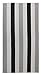 COTTON CRAFT - Terry Beach Towel 30x60-2 Pack - Cabana Stripe Grey Black - 400 GSM - 100% Pure Ringspun Cotton - Highly Absorbent Easy Care Machine wash - Use for Picnic Poolside Colorful Bath Towel