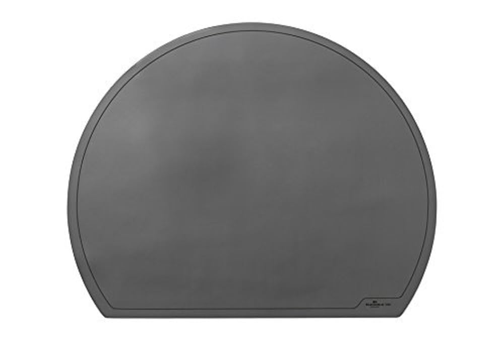 Durable 729501 Desk Mat Semi-Circular 650 x 520 mm Black