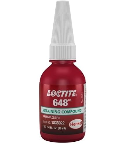 648 Retaining Compound 50 mL Bottle, Green | High Strength Bonding