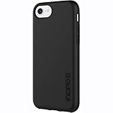 iPhone 7 Case, Incipio DualPro Case [Shock Absorbing] Compatible with iPhone 7, iPhone 6/6s - Black/Black
