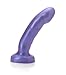 Tantus Adult Toys Acute Dildo - Ultra-Premium Sex Toy for Sexual Wellness - Glossy, Realistic, Silicone Harness Compatible - Sexual Toys for Anal, Vaginal, Beginners, Men, Women, LGBTQ - Lavender
