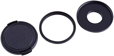 PrinceShop - 52MM Filter Convert Ring + UV Filter Lens + Lens Cap For Gopro Hero 3/3 + /4