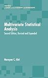 Multivariate Statistical Analysis, Giri, Narayan C., 0824747135