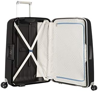 S'Cure - Spinner M Maleta, M (69 cm), 79 L, Negro (Black)