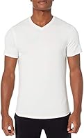 Amazon Brand - Peak Velocity Men's Pima Cotton Modal V-Neck T-shirt