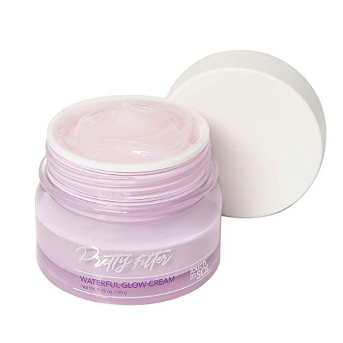 TOUCH IN SOL Pretty Filter Waterful Glow Cream 1.69 fl.oz. (50g) - Moisture Boosting Facial Cream fo - //medicalbooks.filipinodoctors.org
