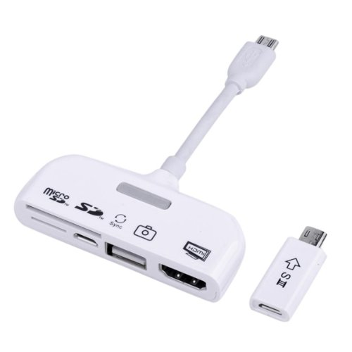 Generic 5 in 1 Micro USB to HDMI MHL OTG Connection Kit for Sumsung S2 S3 S4 HTC