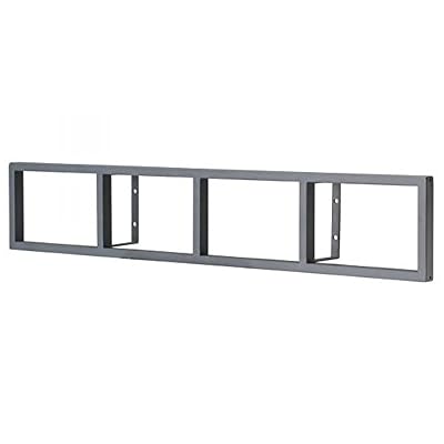 Ikea Lerberg CDDVD Wall Shelf Dark Grey