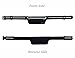Running Belt Fitness Belt UltraSlim Workout Sport Waist Pack 2 Pockets Expandable iPhone 6S Plus/6 Plus/6S and Accessories,3M Reflective, Running Hiking Cycling,Water Resistance,Super Light-HongToo