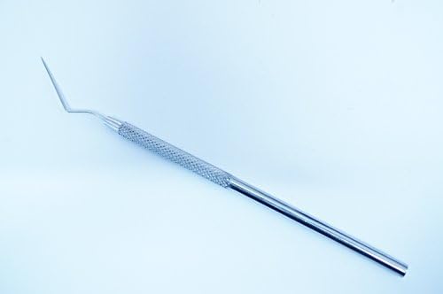 DENTAL PROBE, DENTAL TOOTH PICK TOOL, DENTAL EXPLORER, SINGLE SIDED, ANGLED PEAK, TEETH CLEANING TOOL/DENTAL SCALAR