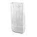 New Star Foodservice 32253 Disposable Non Woven Flat Chef Hat, 12-Inch, White, Set of 10