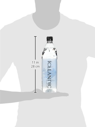 ICELANDIC GLACIAL NATURAL SPRING WATER, 1 LITER, 6 COUNT