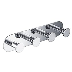 Kraus Elie Bathroom Robe and Towel Hook Rack with 4
