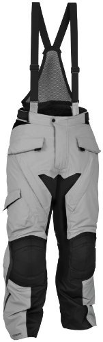 Firstgear Kathmandu Men's Motorcycle Pants (Gray/Black, Size 38 Short)