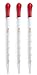 Graduated Cylinder Set - 4 Measuring Cylinder - 5ml, 10ml, 50ml, 100ml - Premium Borosilicate Glass - Contains 2 Cleaning Brushes + 3 x 1ml Glass Pipettes