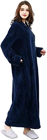 amazon ladies winter dressing gowns Amazon.com: Bath Robe Women Winter Warm Cotton Quilted Women's Bathrobe Nightgown Kimono Floral Dressing Gown Sleepwear Female Home Clothes (Color : SJ1883, Size : X-Large) : Clothing, Shoes & Jewelry