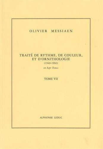 Traité de rythme, de couleur, et d'ornithologie