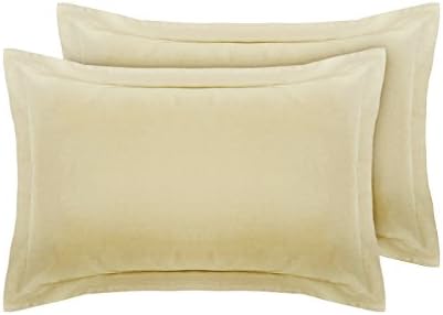Pillow Cases Easy Care Non Iron Percale 18 Colours, Pair Of Oxford Pillow Cases - Beige