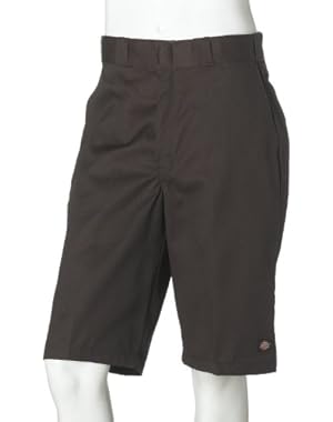 Dark Brown Multi Pocket Work Walkshort (32