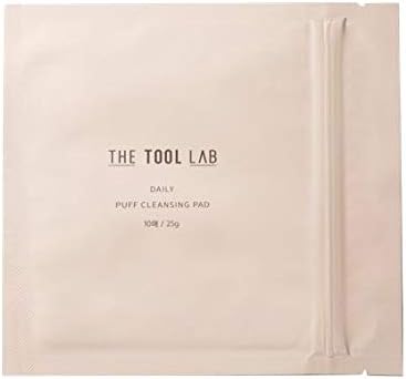 Amazon The Tool Lab ザツールラボ 1042 デイリーパフ クレンジング パッド ティッシュ 10枚入 洗浄 お手入れ パフ メイク道具 クレンザー プレミアム 韓国化粧品 韓国コスメ 人気 The Tool Lab メイクアップブラシ 通販