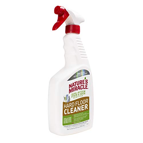 Nature’s Miracle Hard Floor Cleaner, DualAction Stain & Odor Remover, Protects Natural Floor