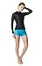 Tesla Women's UPF 50+ Zip Front Long Sleeve Top Rashguard Swimsuit FSZ01/FSZ11