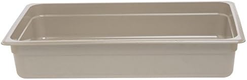 CAMBRO Camwear X-Pan? Hot Food Pan Sandstone Full Size 4"D