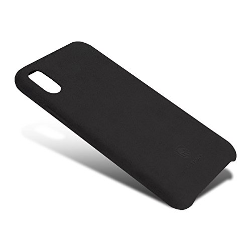 iPhone X Case, Metrans Slim Microfiber Cloth Case Slim Fit Soft Mobile Phone Case for Apple iPhone X (2017)